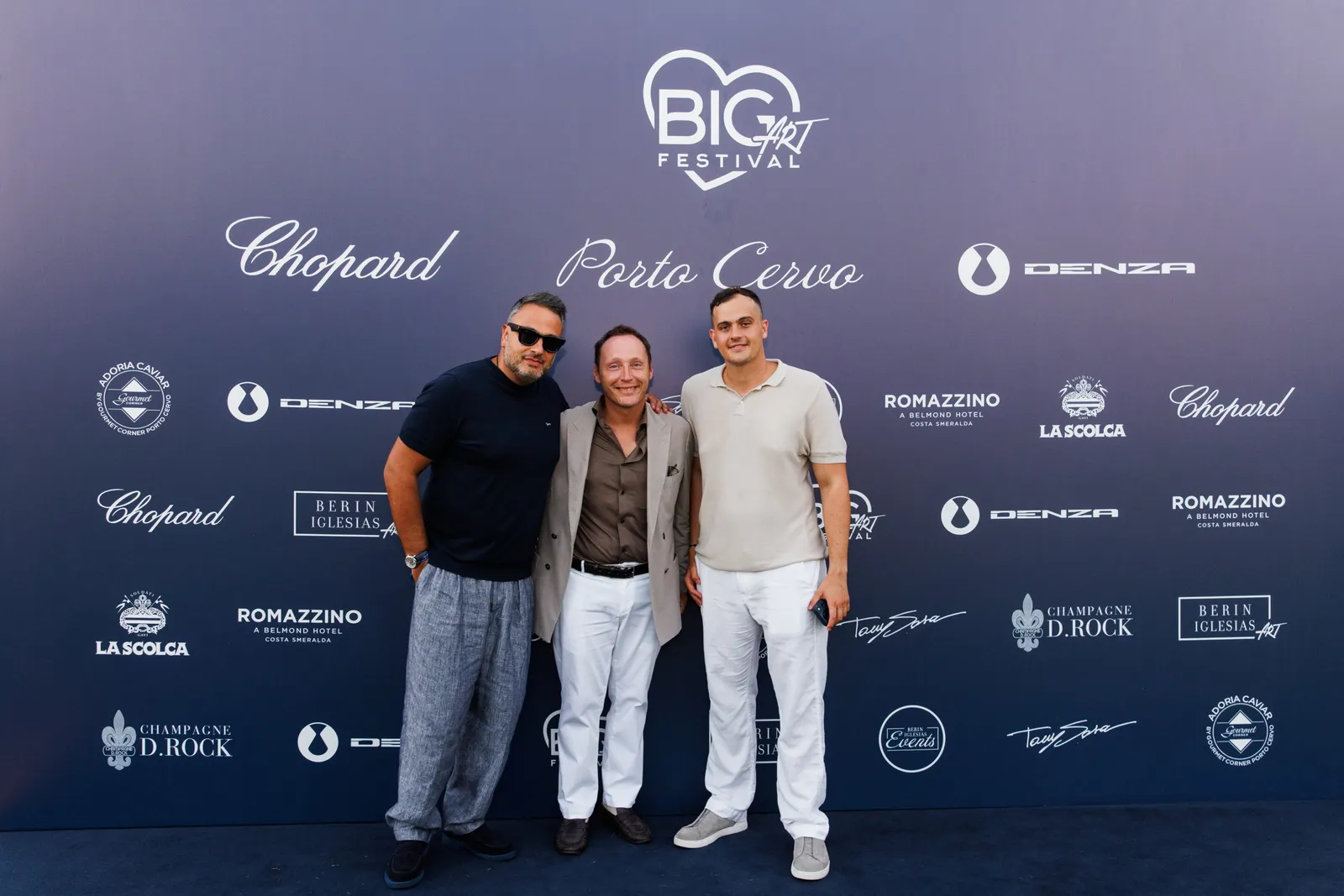The BIG ART Festival gala at Romazzino, A Belmond Hotel, in Porto Cervo