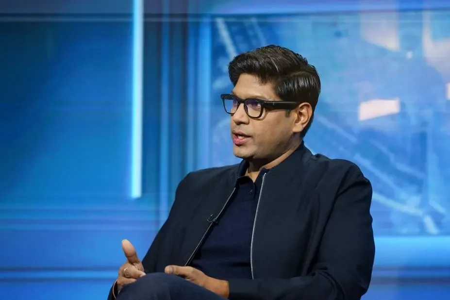 Peyush Bansal, founder of Lenskart, speaking during an interview